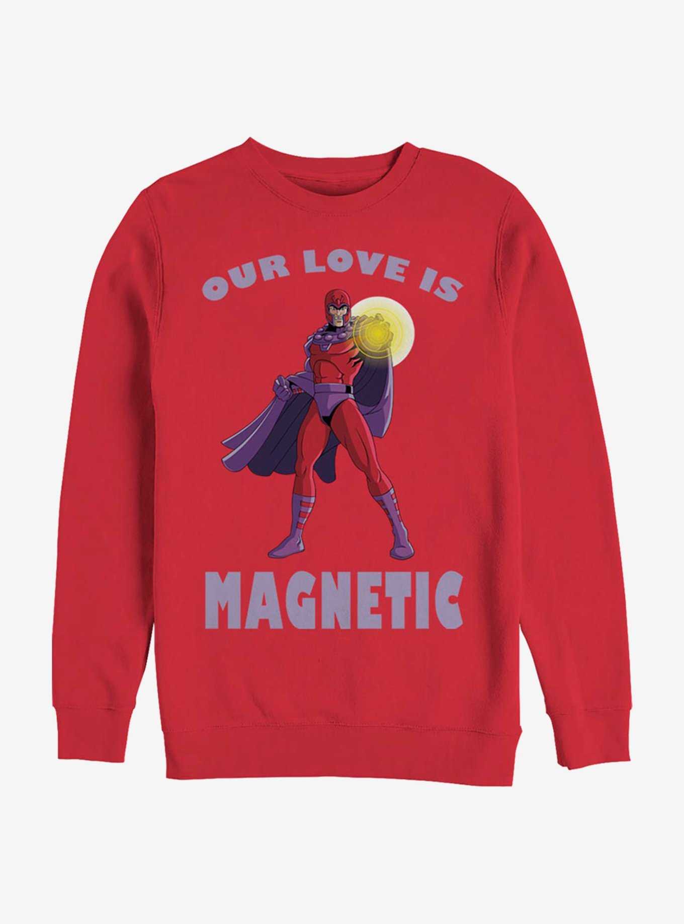 Marvel X-Men Magnetic Love Crew Sweatshirt, , hi-res