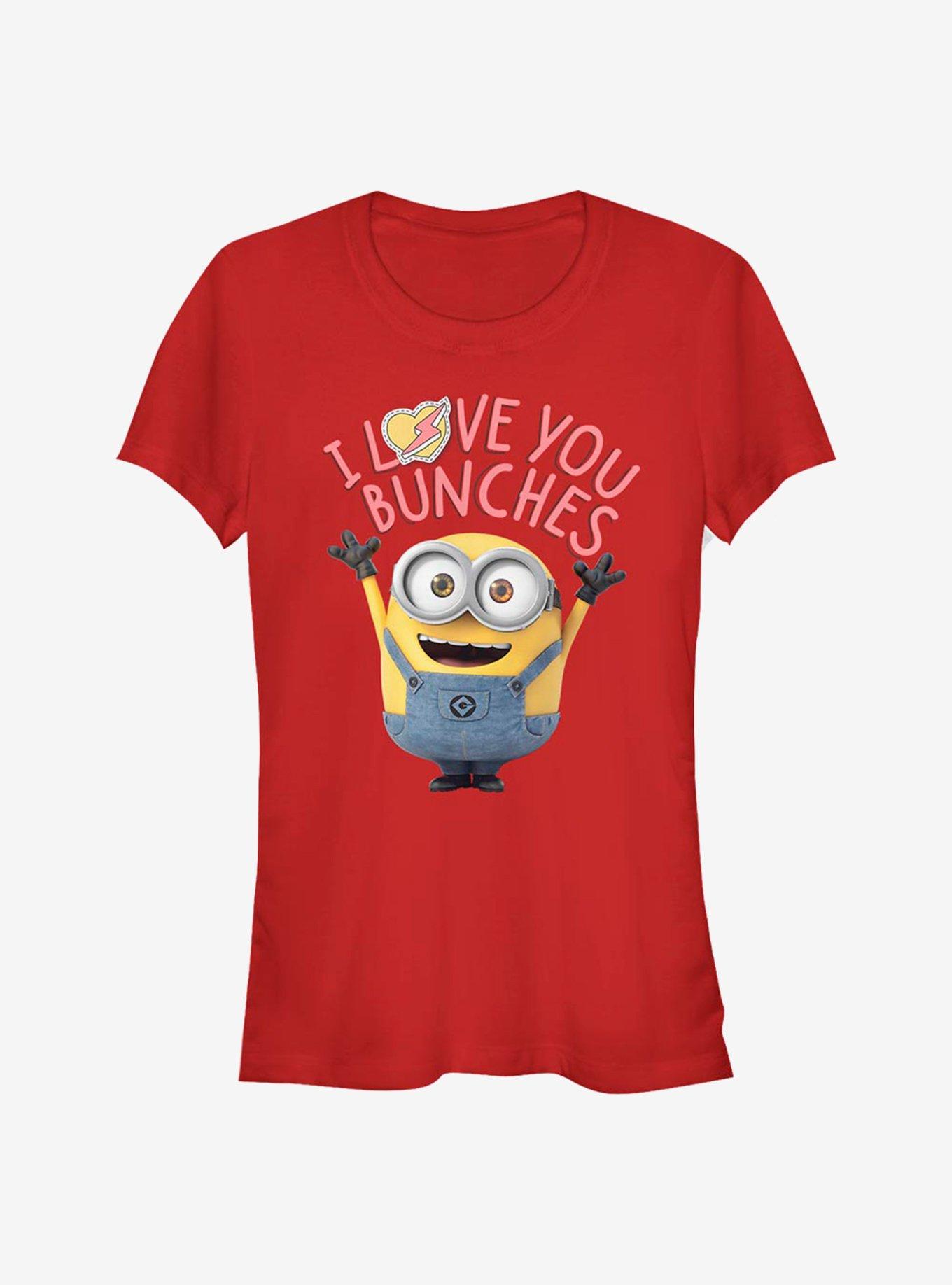 Minions Banana Love Girls T Shirt