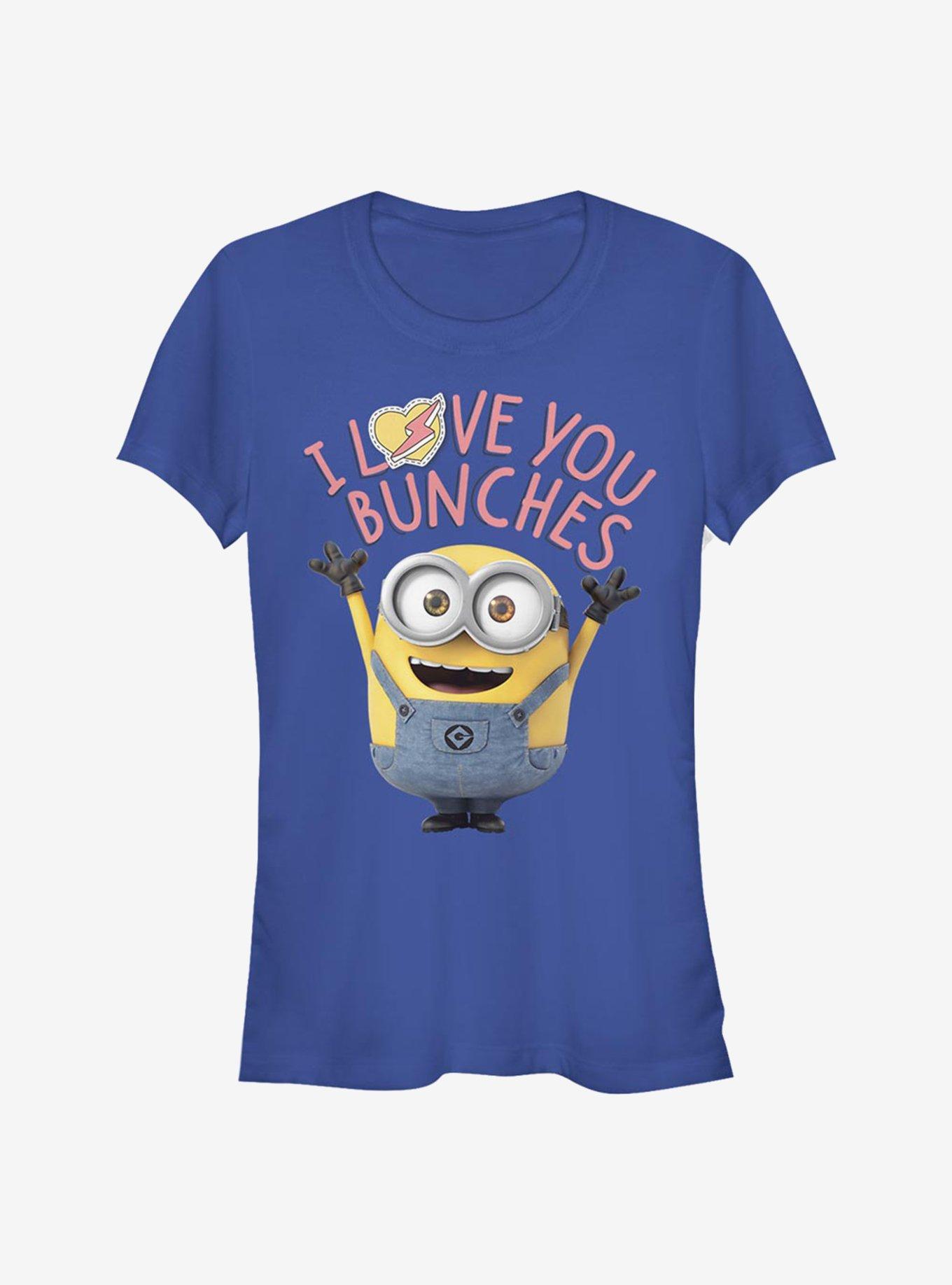 Minions Banana Love Girls T-Shirt, ROYAL, hi-res