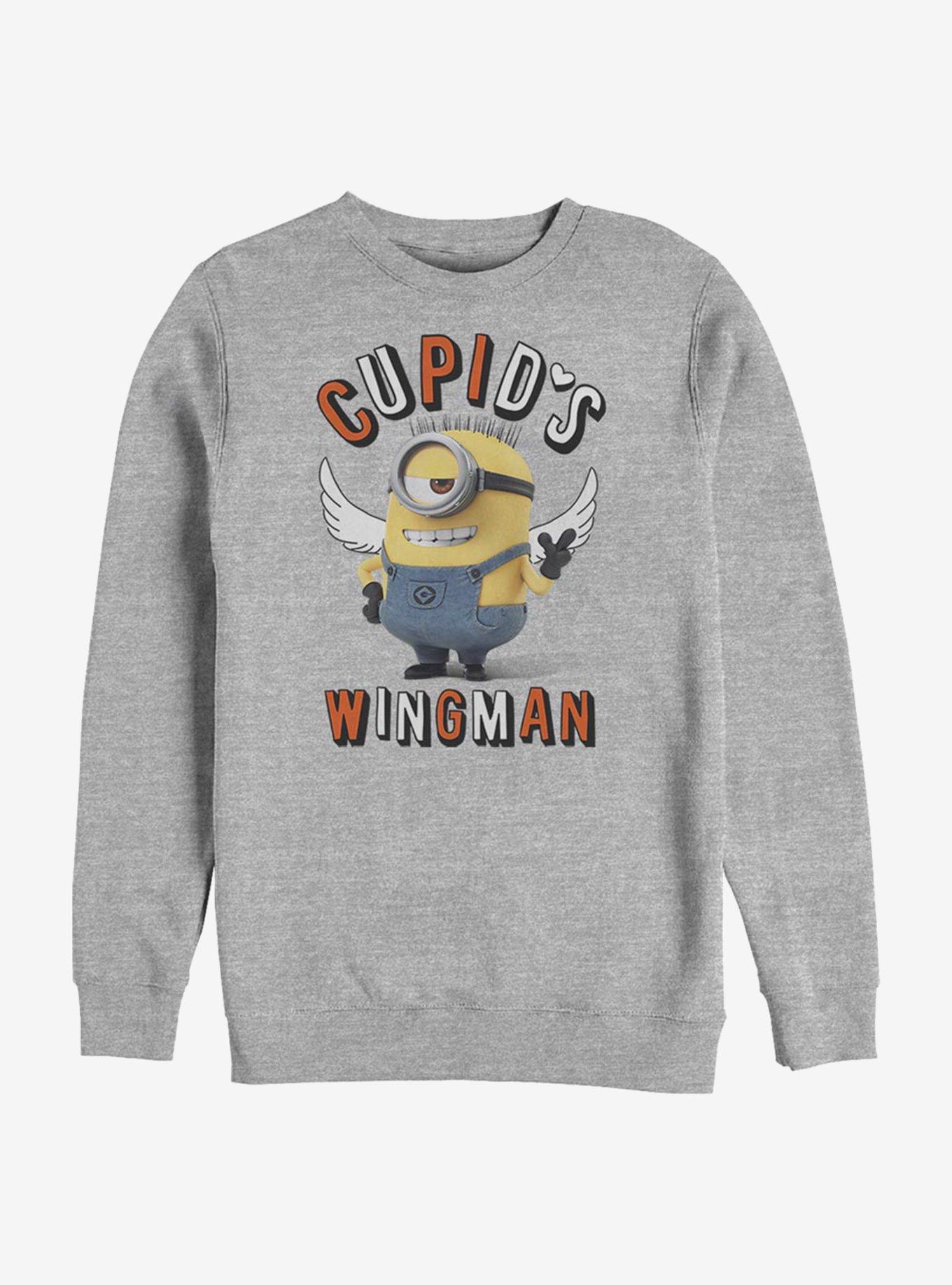 Minions Cupid's Wingman Crew Sweatshirt, , hi-res