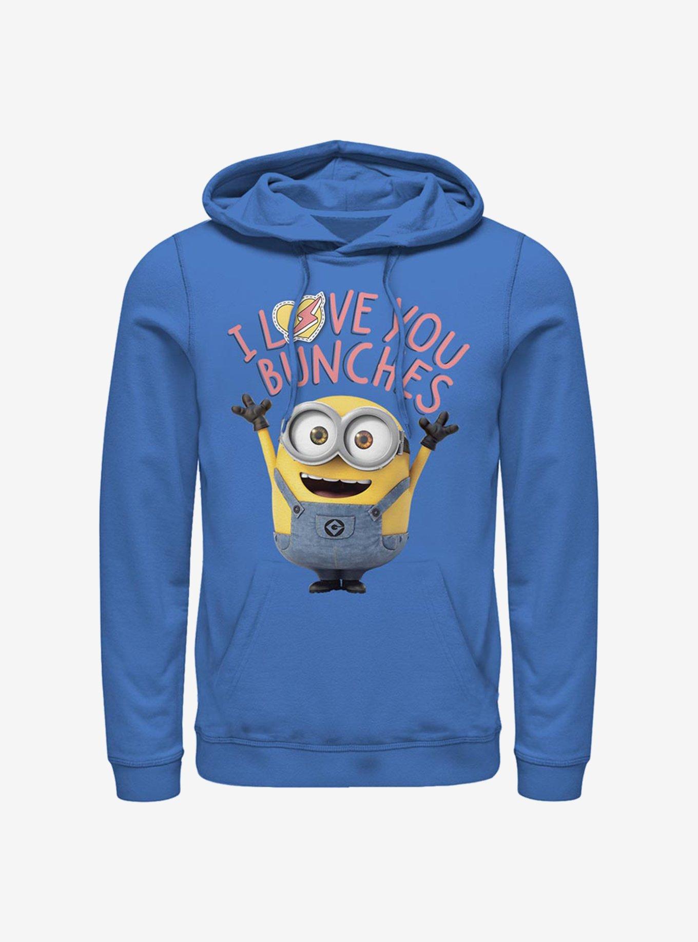 Minions Banana Love Hoodie, ROYAL, hi-res