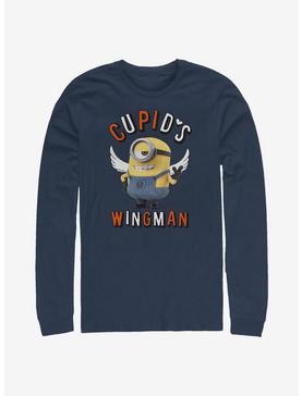 Plus Size Minions Cupid's Wingman Long-Sleeve T-Shirt, , hi-res