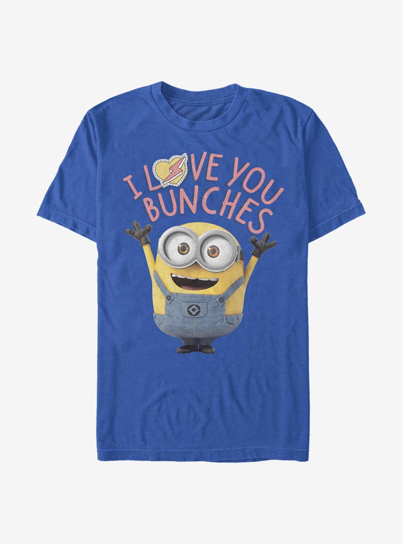 Minions Banana Love T-Shirt, ROYAL, hi-res