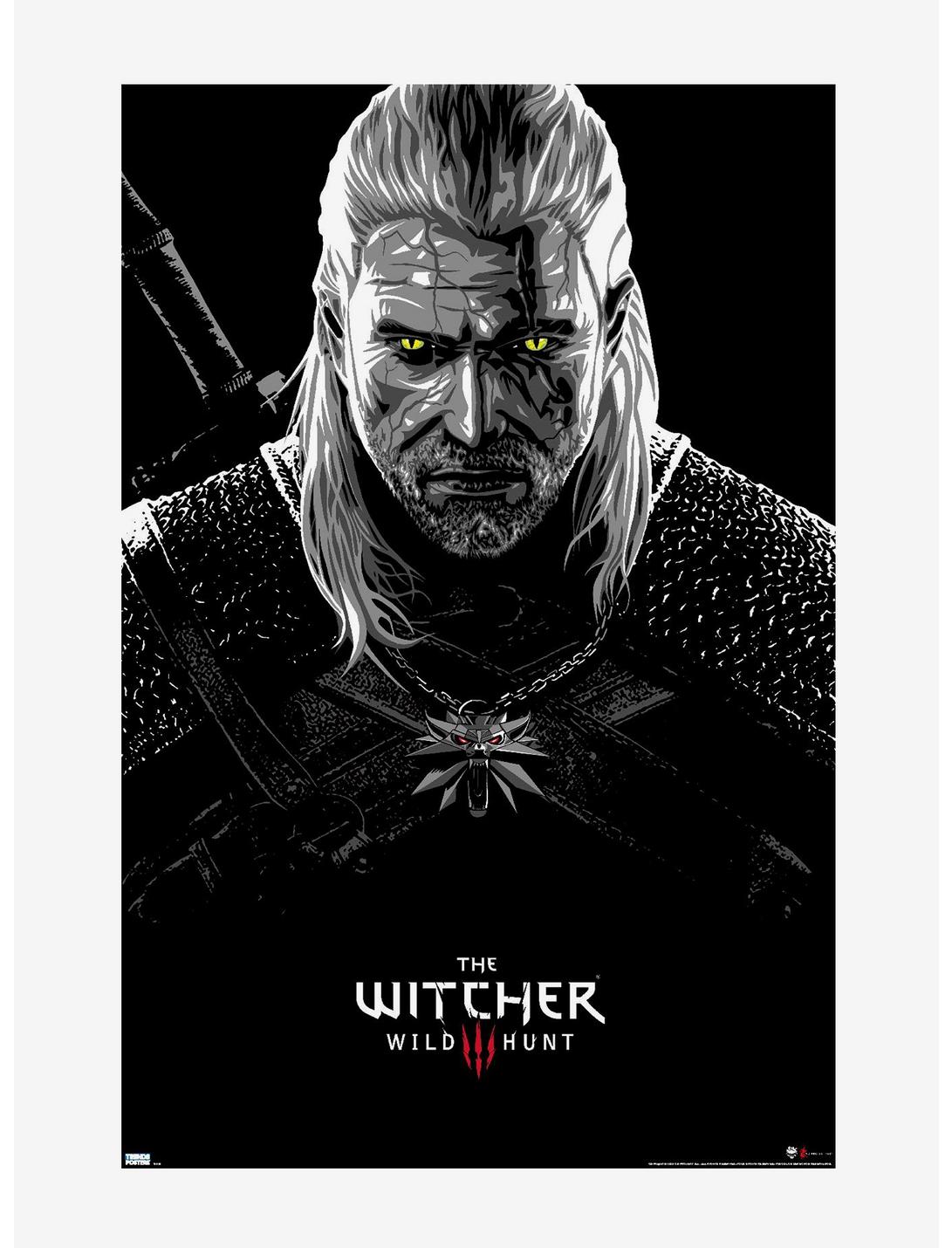 The Witcher III: The Wild Hunt Geralt Poster, , hi-res