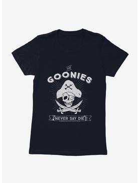 The Goonies Never Say Die Womens T-Shirt, MIDNIGHT NAVY, hi-res