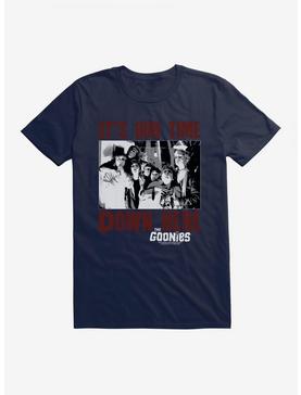 The Goonies Down Here T-Shirt, MIDNIGHT NAVY, hi-res