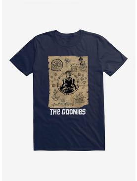 The Goonies Map T-Shirt, MIDNIGHT NAVY, hi-res