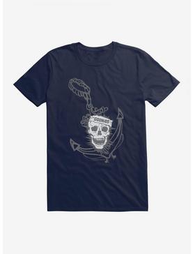 The Goonies Skull Anchor T-Shirt, MIDNIGHT NAVY, hi-res