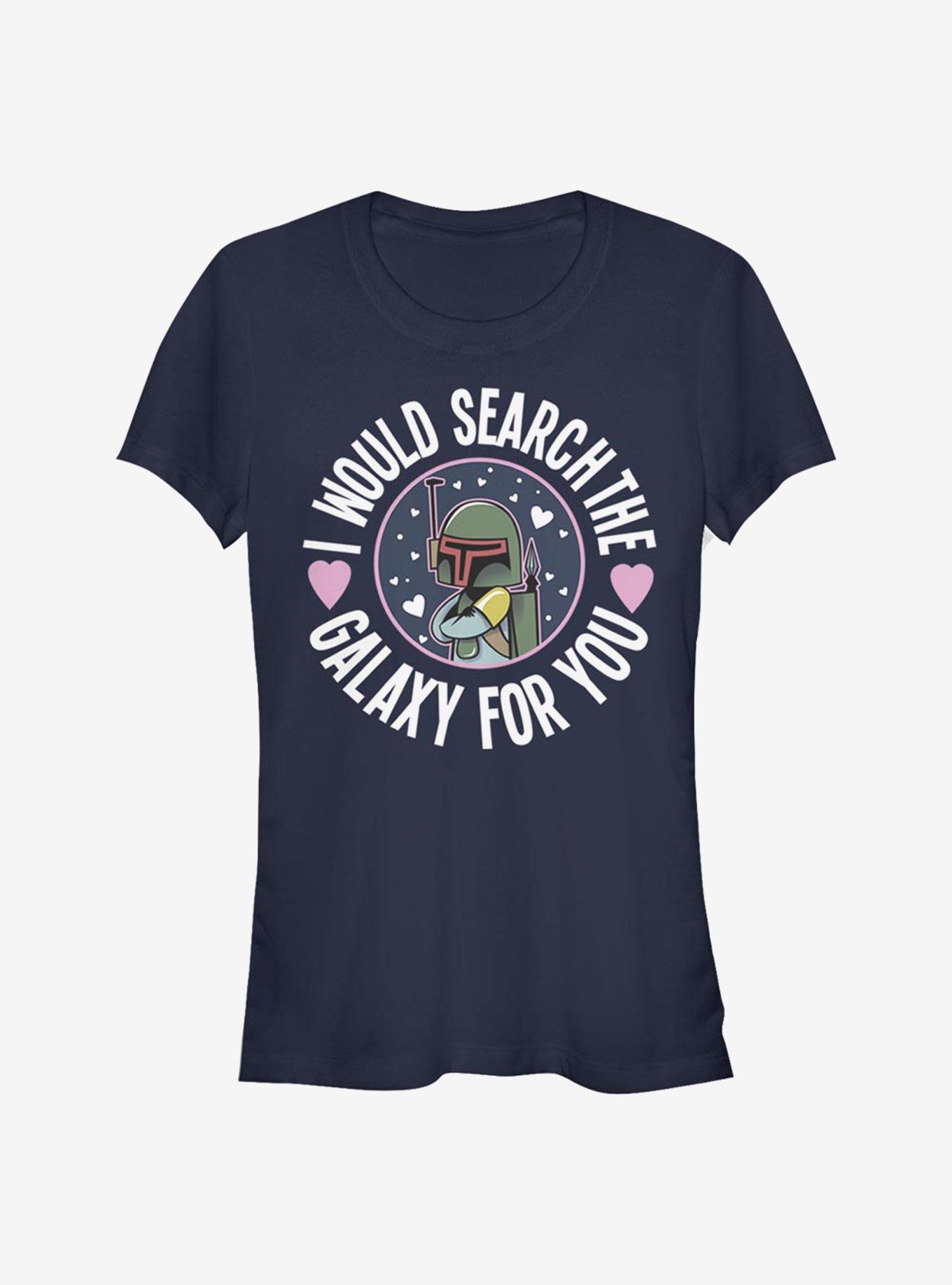 Star Wars Search The Galaxy Boba Fett Girls T-Shirt