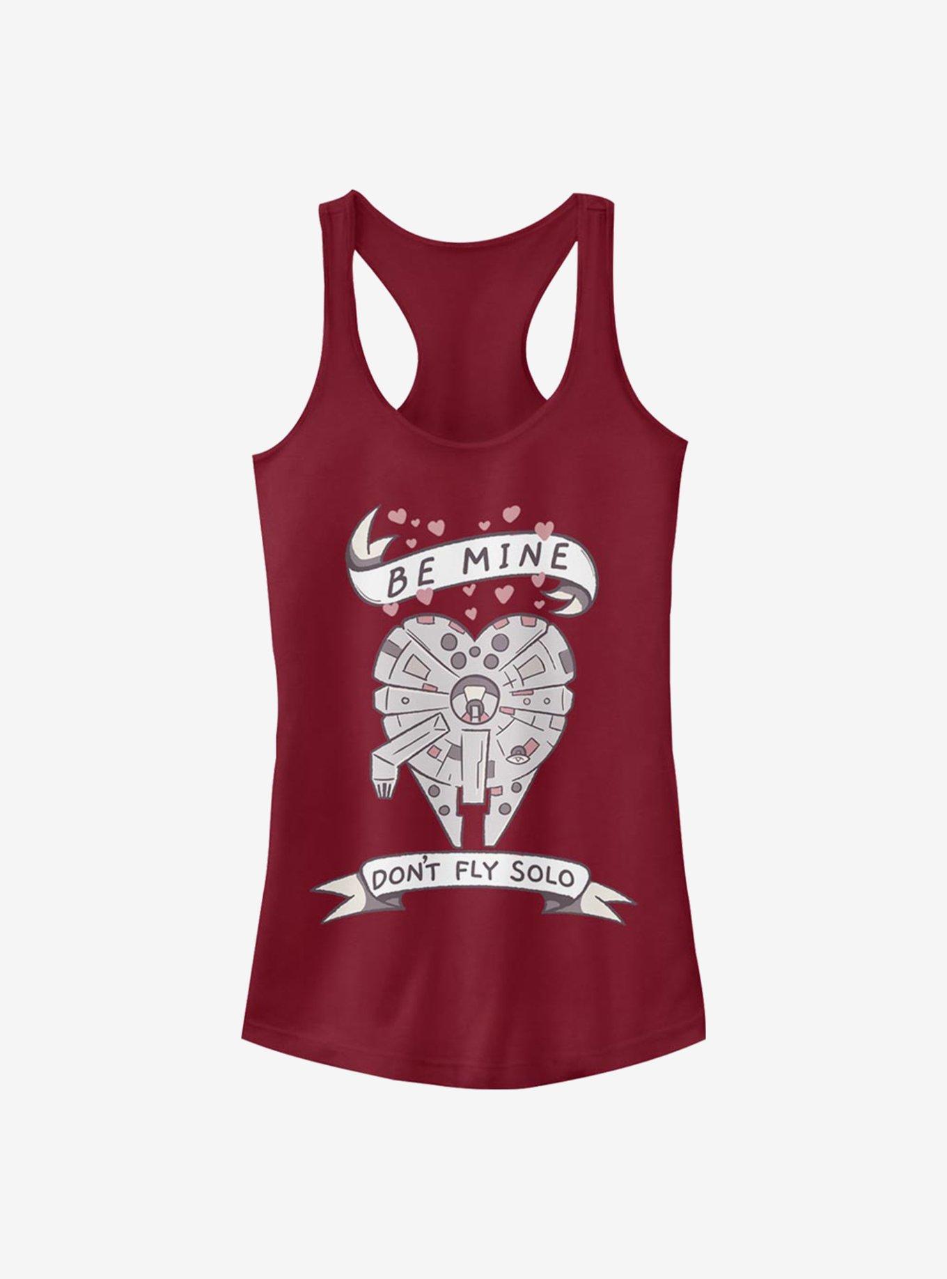 Star Wars Be Mine Falcon Girls Tank, , hi-res