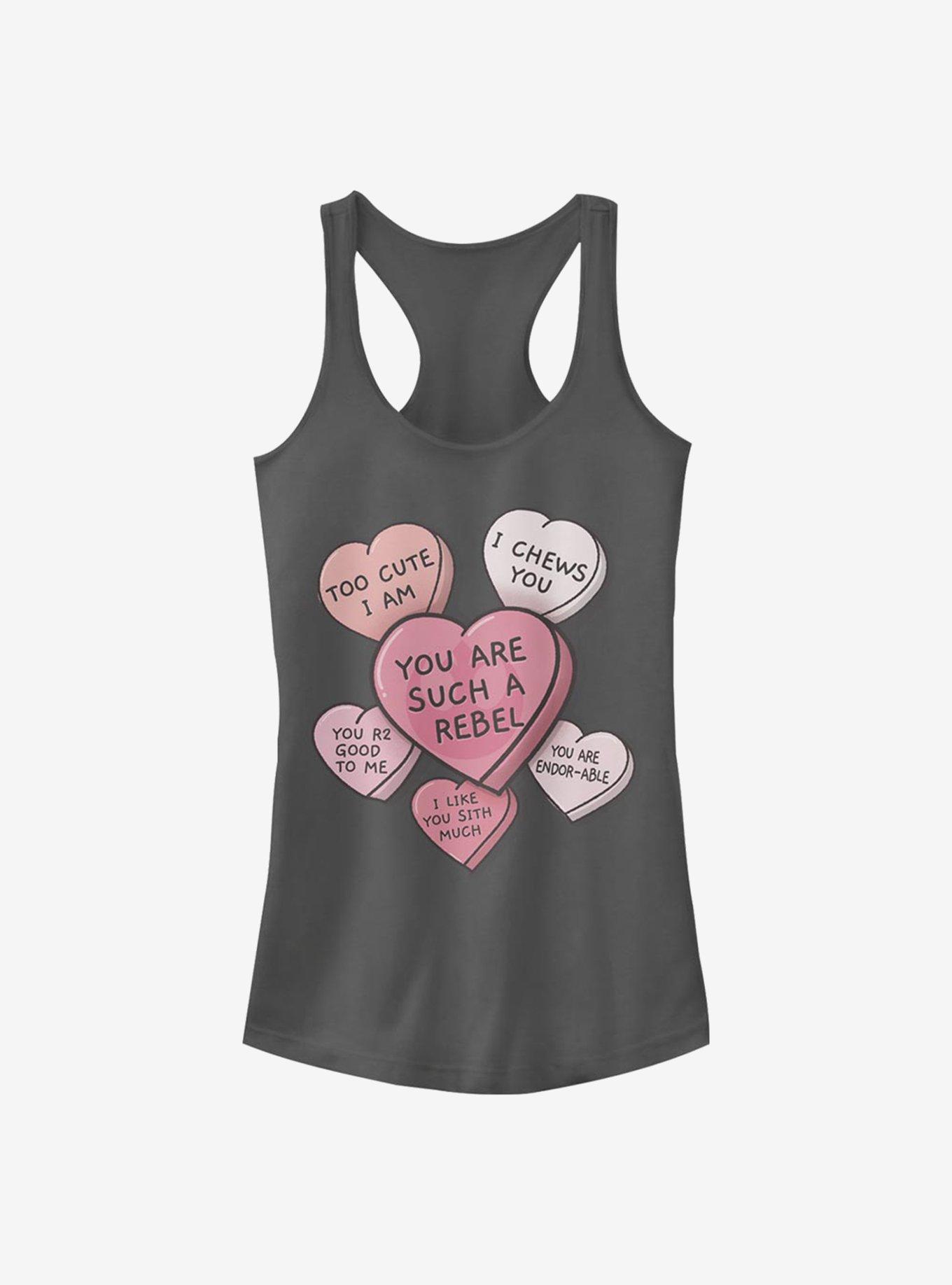 Star Wars Candy Hearts Girls Tank