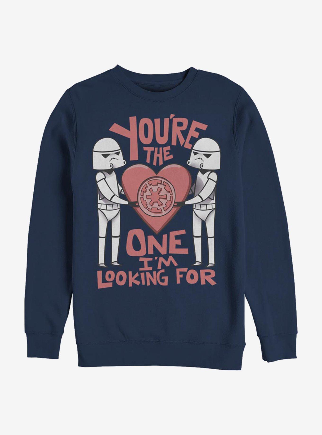 Star Wars Droid I'm Looking For Crew Sweatshirt, NAVY, hi-res