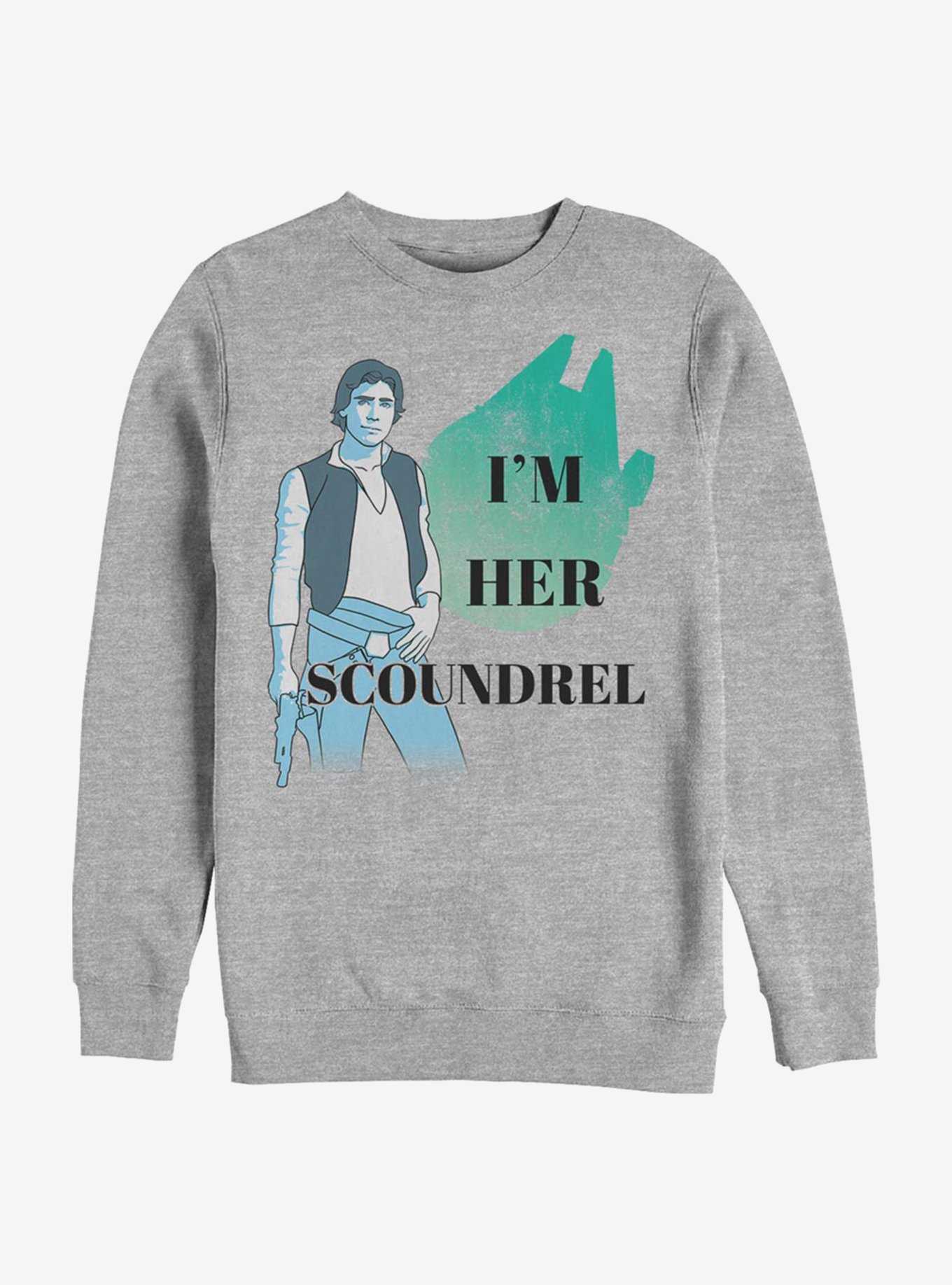 Star Wars Han Solo Her Scoundrel Crew Sweatshirt, , hi-res
