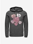 Star Wars Candy Hearts Hoodie, CHAR HTR, hi-res