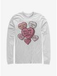 Star Wars Candy Hearts Long-Sleeve T-Shirt, WHITE, hi-res