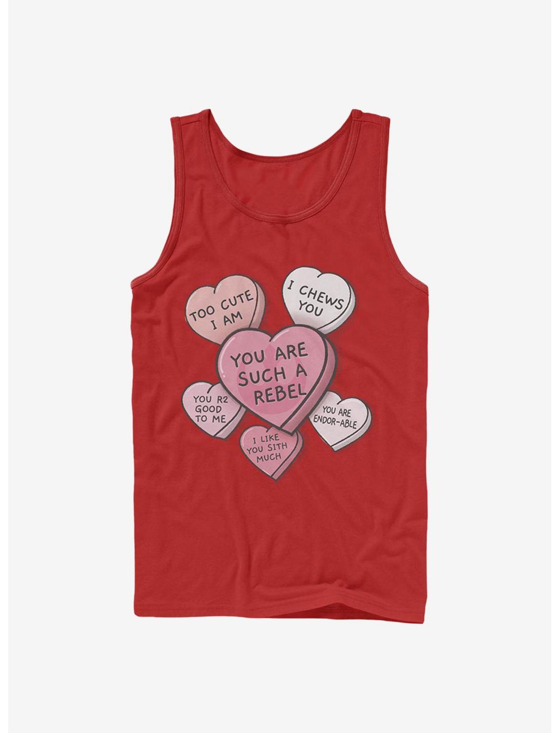 Star Wars Candy Hearts Tank, RED, hi-res