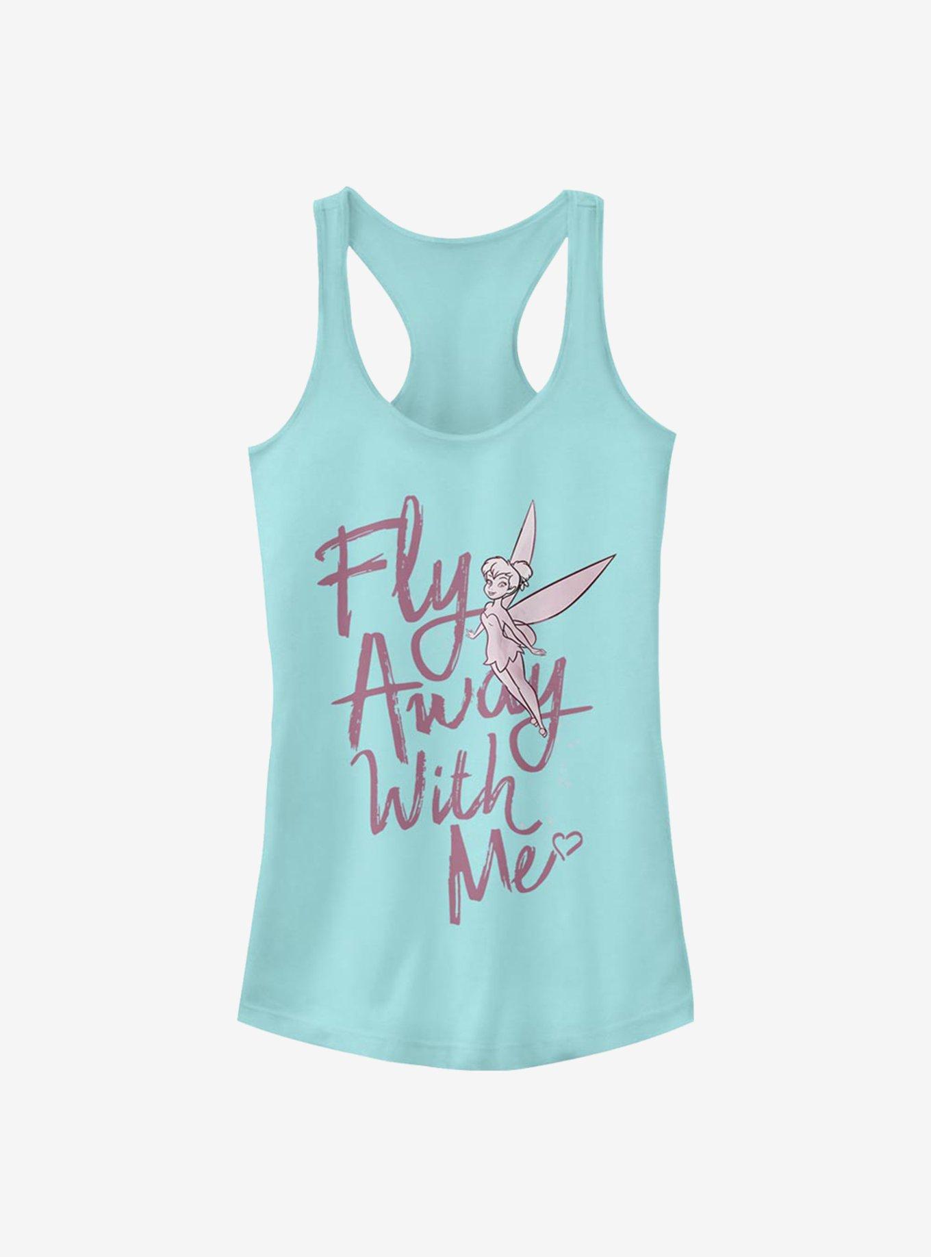 Disney Peter Pan Tink Fly Away With Me Girls Tank