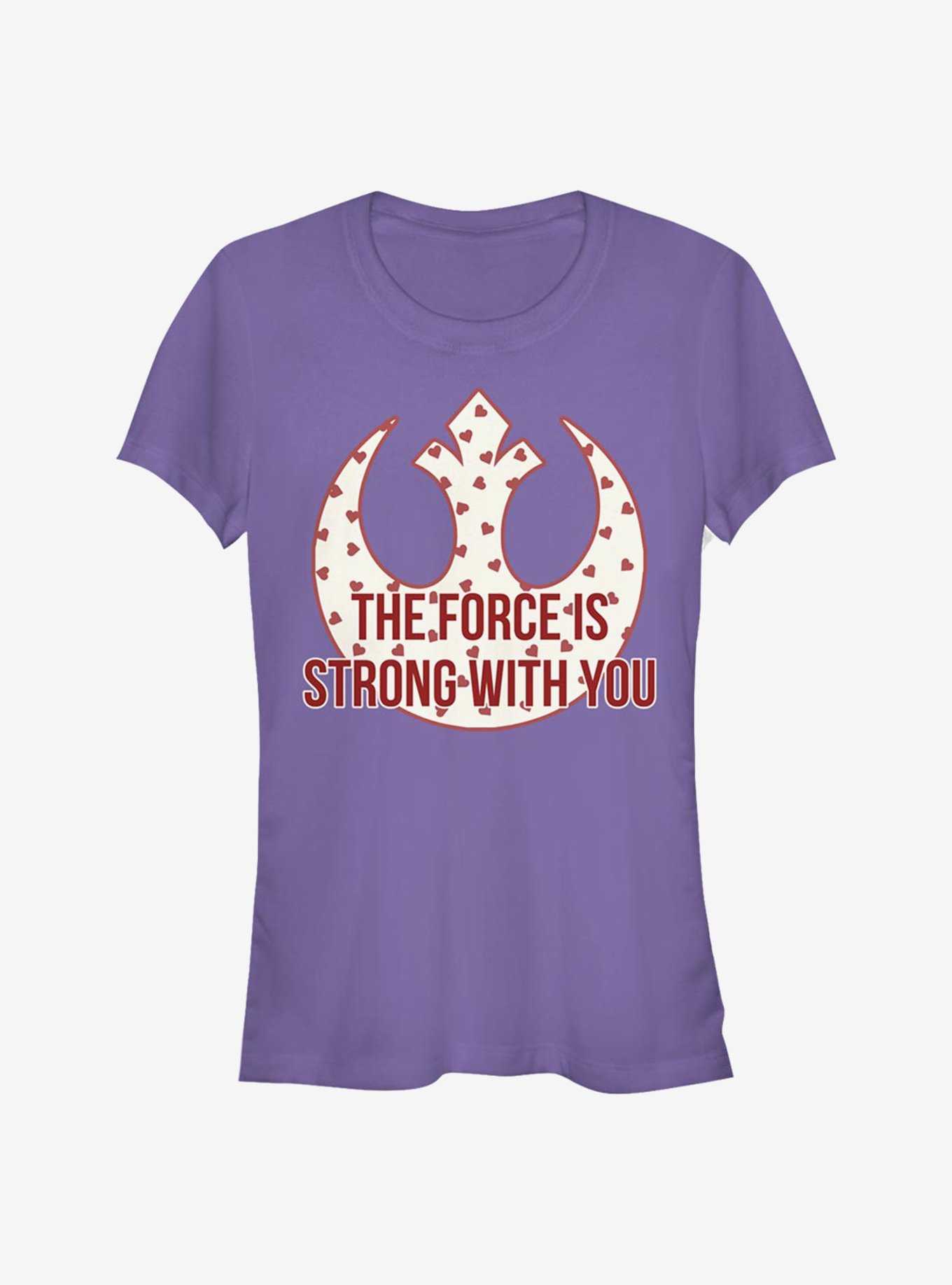 Star Wars Strong Heart Force Girls T-Shirt, , hi-res