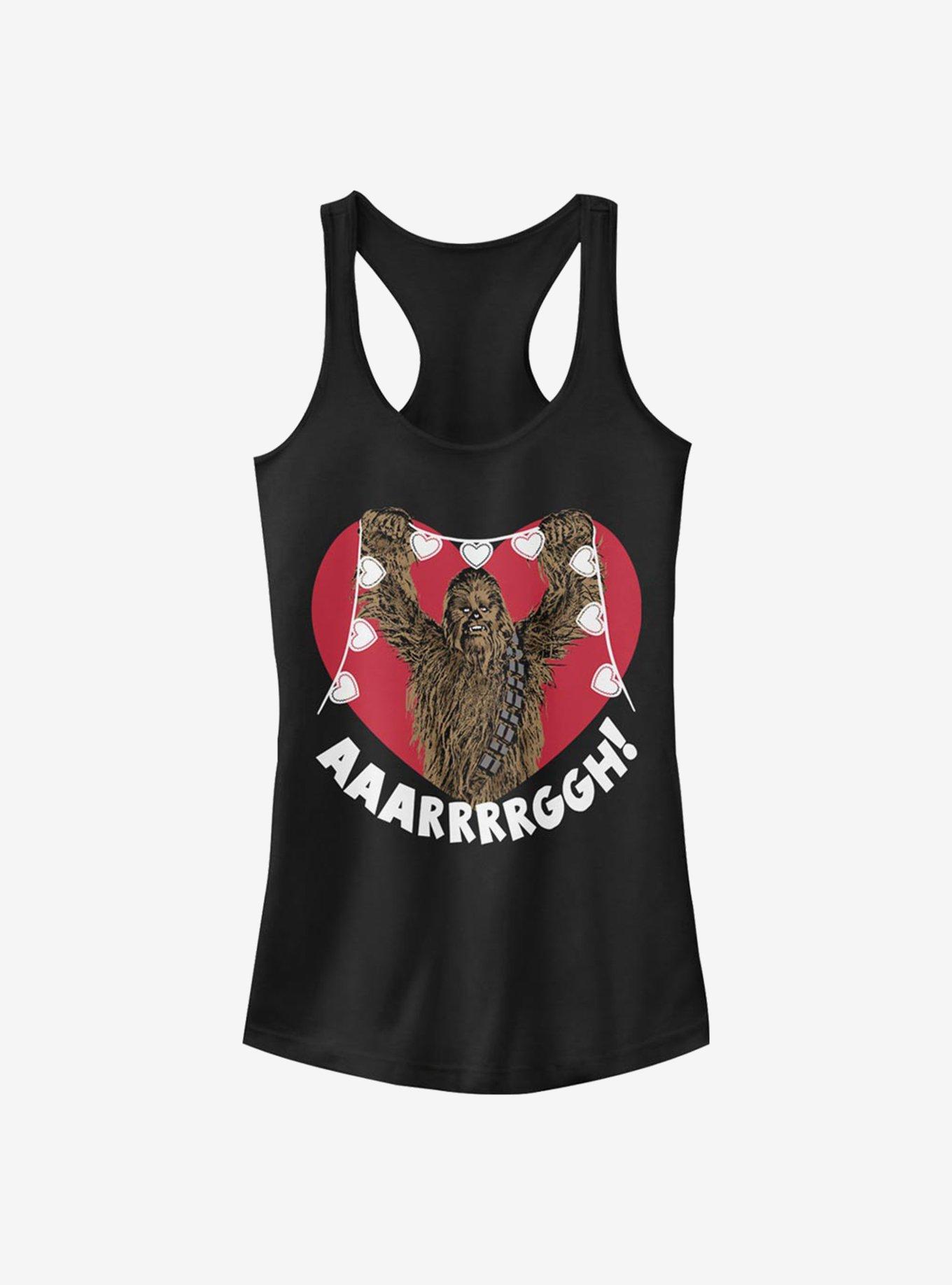 Star Wars Chewie Crafting Hearts Girls Tank, , hi-res