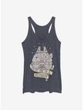 Star Wars One In A Mill Girls Tank Top, NAVY HTR, hi-res
