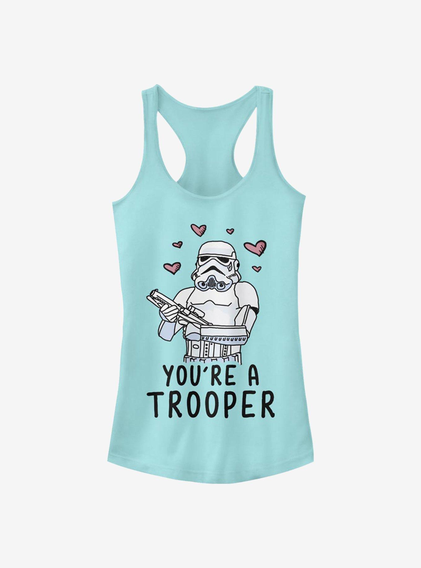 Star Wars Trooper Love Girls Tank, CANCUN, hi-res