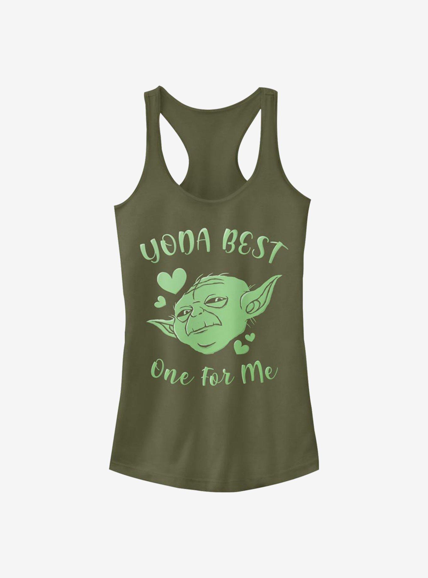 Star Wars Yoda Best Hearts Girls Tank, , hi-res