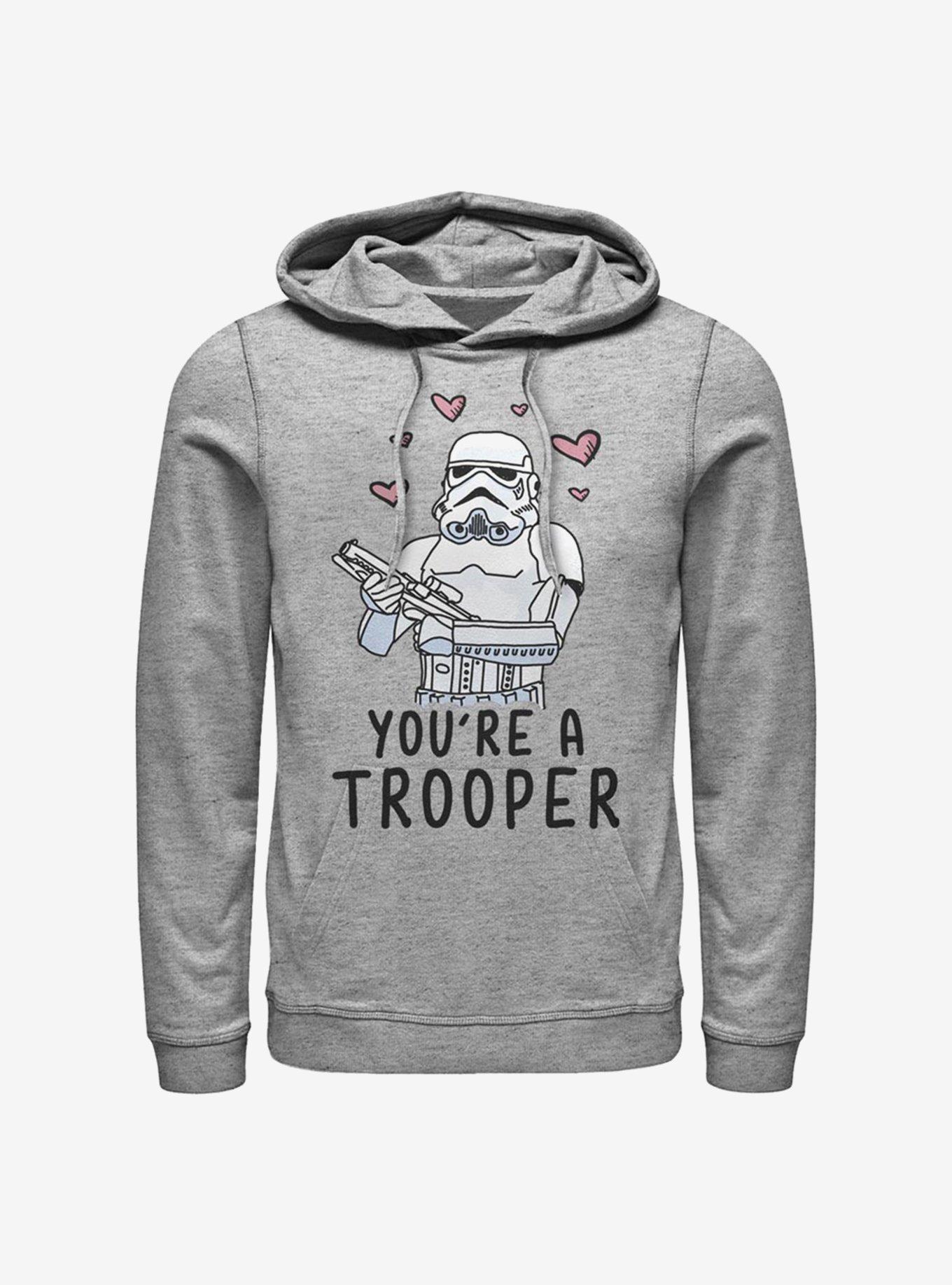 Star Wars Trooper Love Hoodie, ATH HTR, hi-res