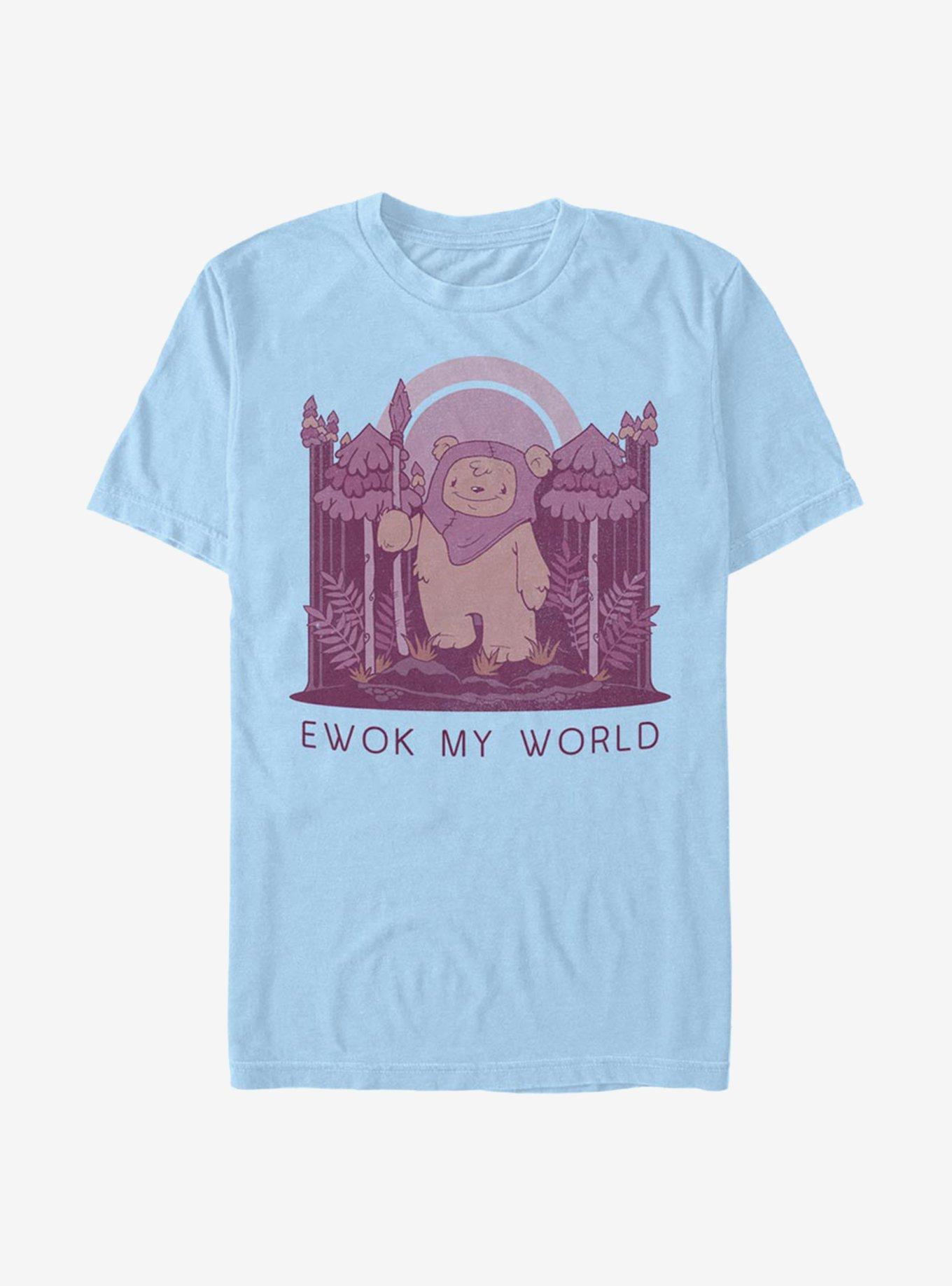 Star Wars Ewok My World T-Shirt, LT BLUE, hi-res