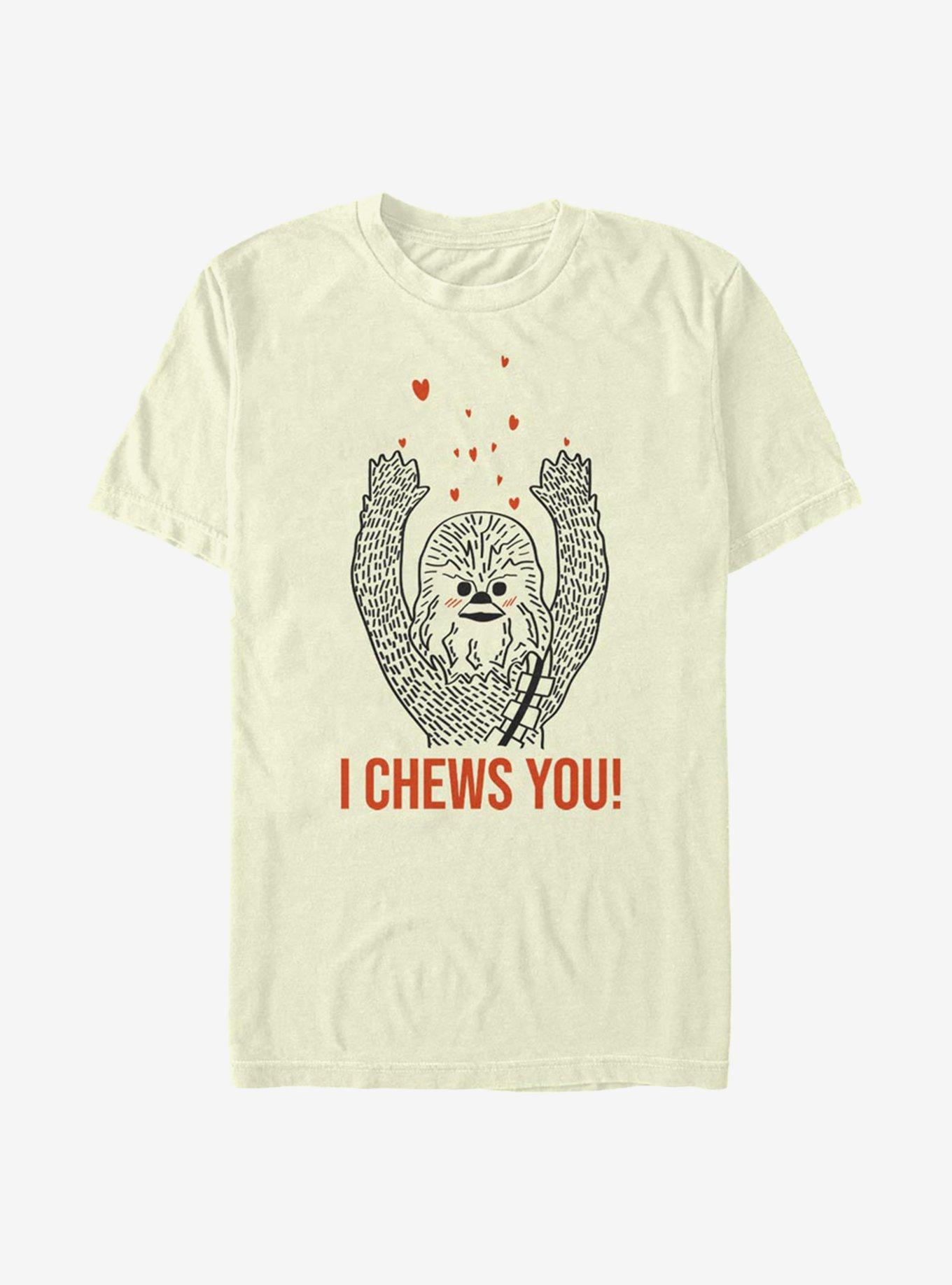 Star Wars I Chews You Chewy T-Shirt, NATURAL, hi-res