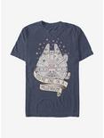 Star Wars One In A Mill T-Shirt, NAVY HTR, hi-res