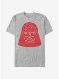 Star Wars Vader Heart Helmet T-Shirt, ATH HTR, hi-res