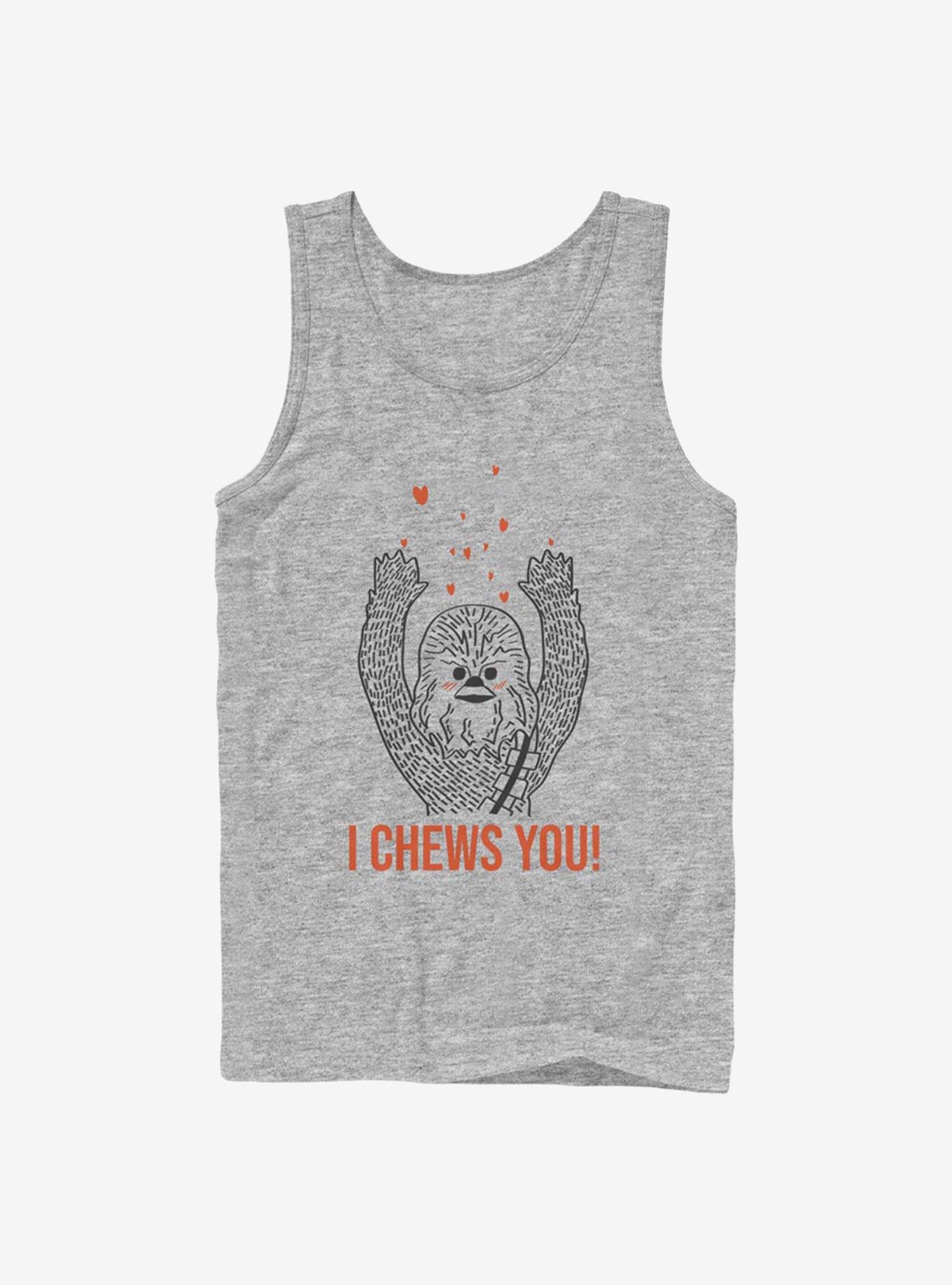 Star Wars I Chews You Chewie Tank Top
