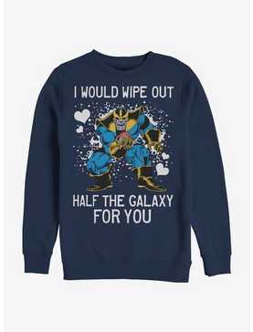 Marvel Avengers Thanos Galaxy Heart Sweatshirt, , hi-res