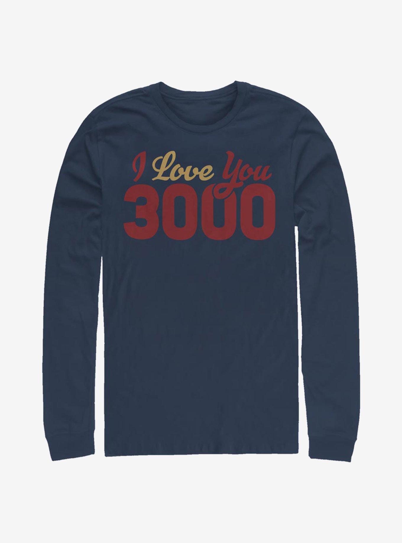 Marvel Avengers Love You 3000 Long-Sleeve T-Shirt, , hi-res