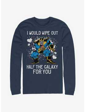 Marvel Avengers Thanos Galaxy Heart Long-Sleeve T-Shirt, , hi-res