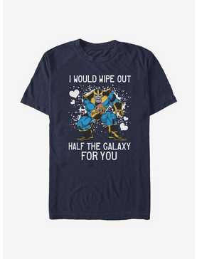 Marvel Avengers Thanos Galaxy Heart T-Shirt, NAVY, hi-res