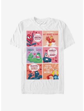 Marvel Avengers Valentine Comic T-Shirt, , hi-res