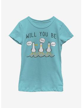 Disney Pixar Finding Nemo Be Mine Mine Mine Youth Girls T-Shirt, , hi-res