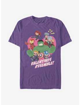 Marvel Avengers Valentines Assemble T-Shirt, , hi-res