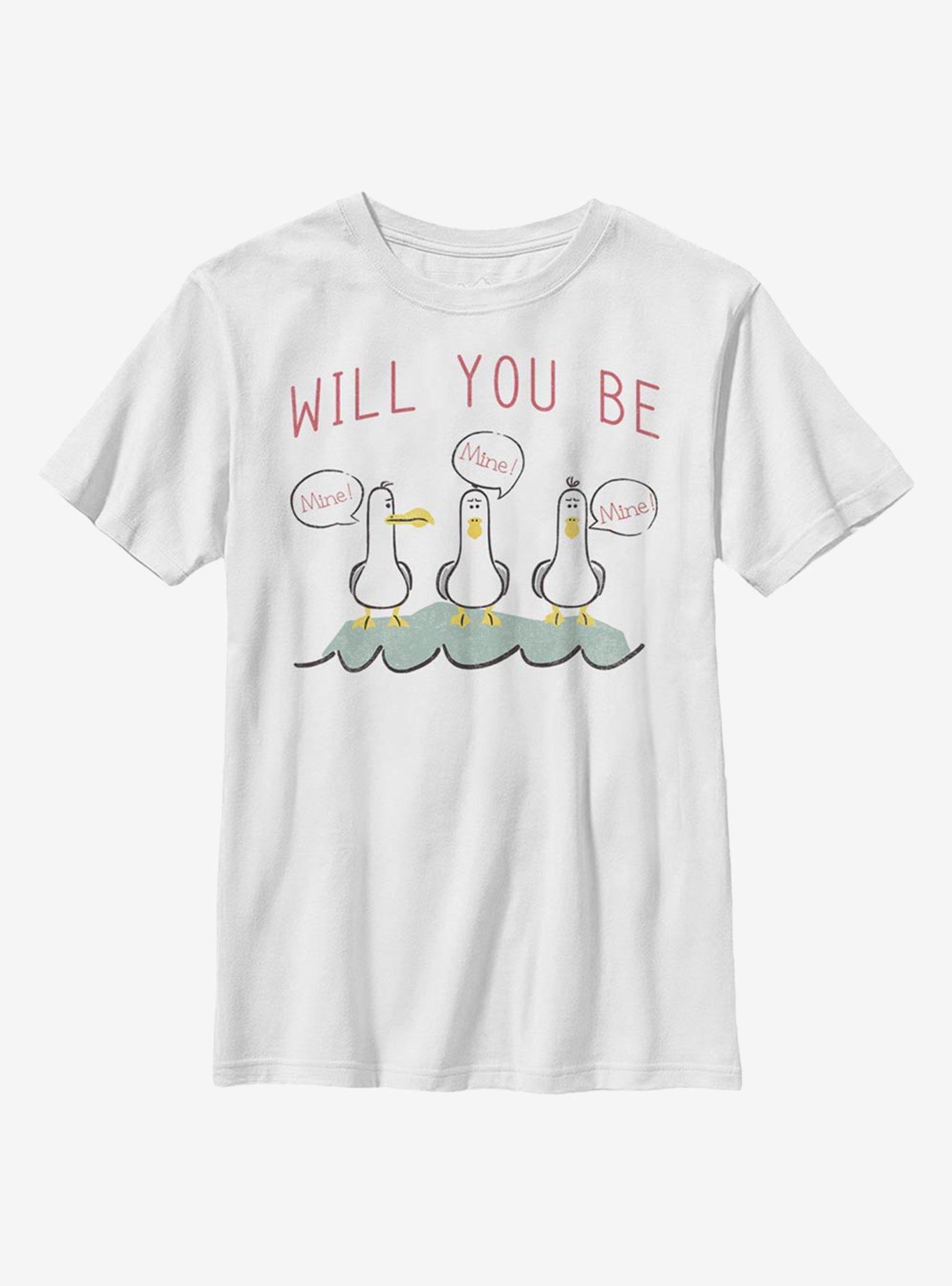 Disney Pixar Finding Nemo Be Mine Mine Mine Youth T-Shirt, , hi-res