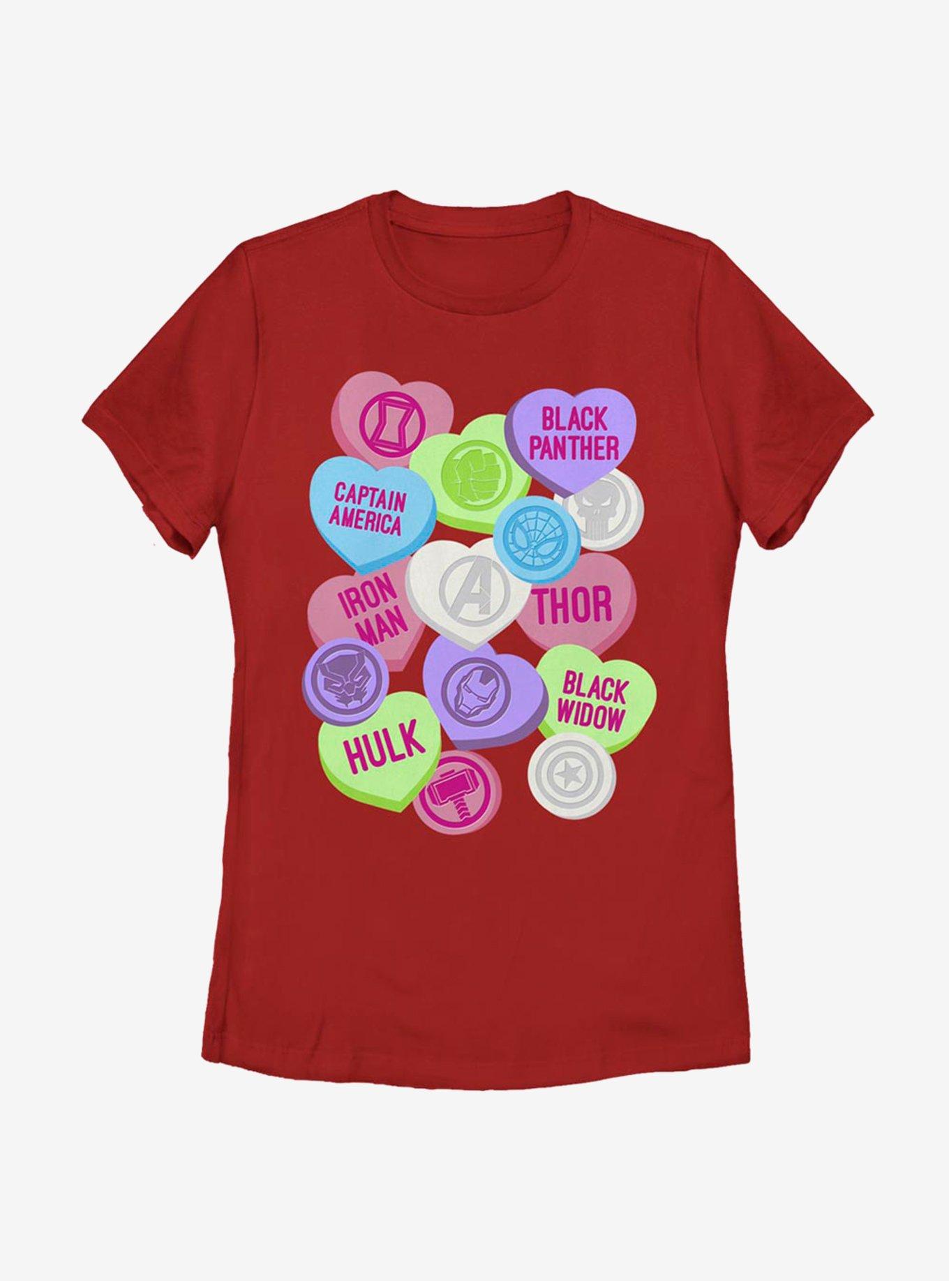 Marvel Avengers Candy Icons Marvel Womens T-Shirt, , hi-res