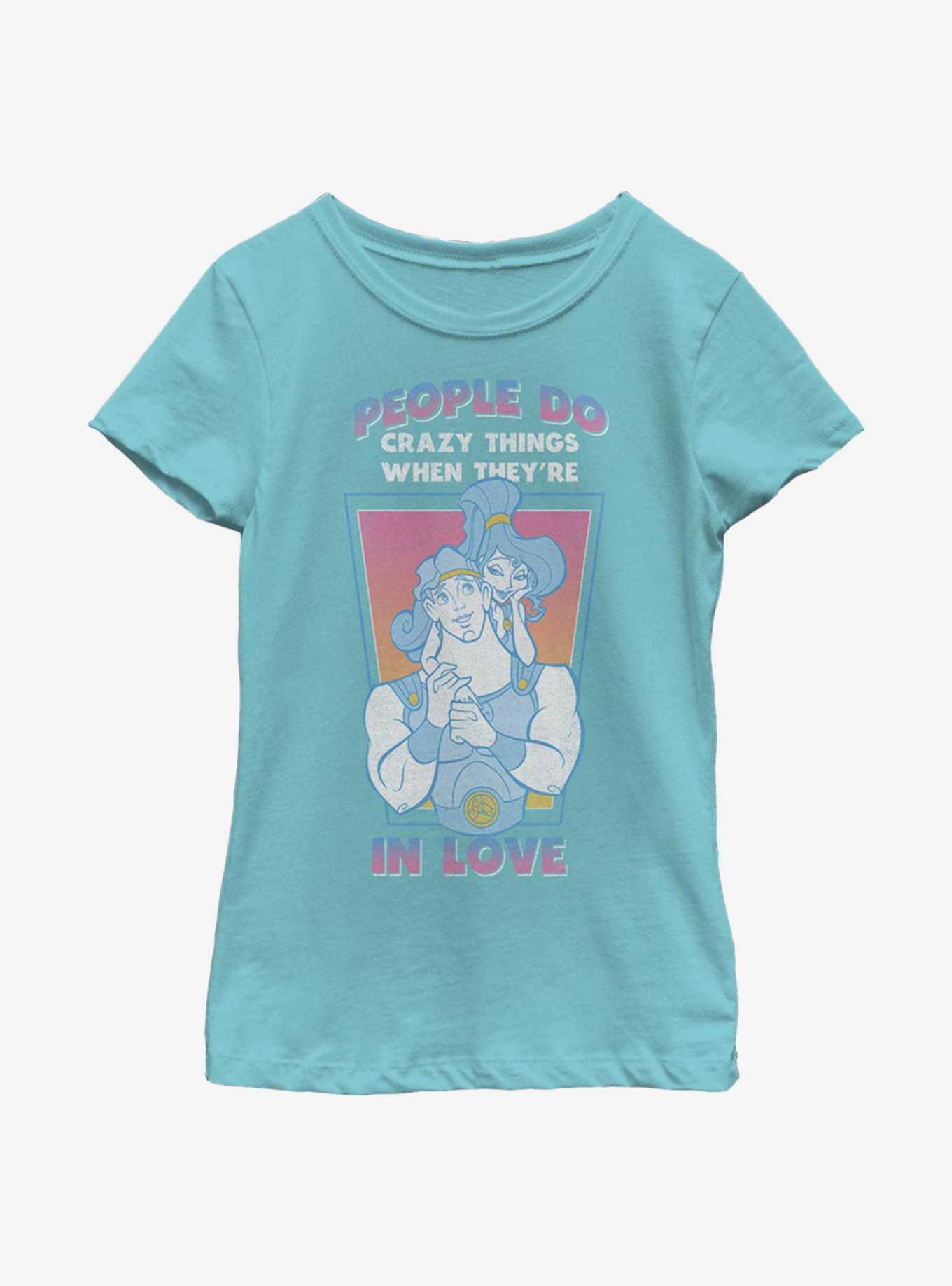Disney Hercules Crazy Things Youth Girls T-Shirt, , hi-res