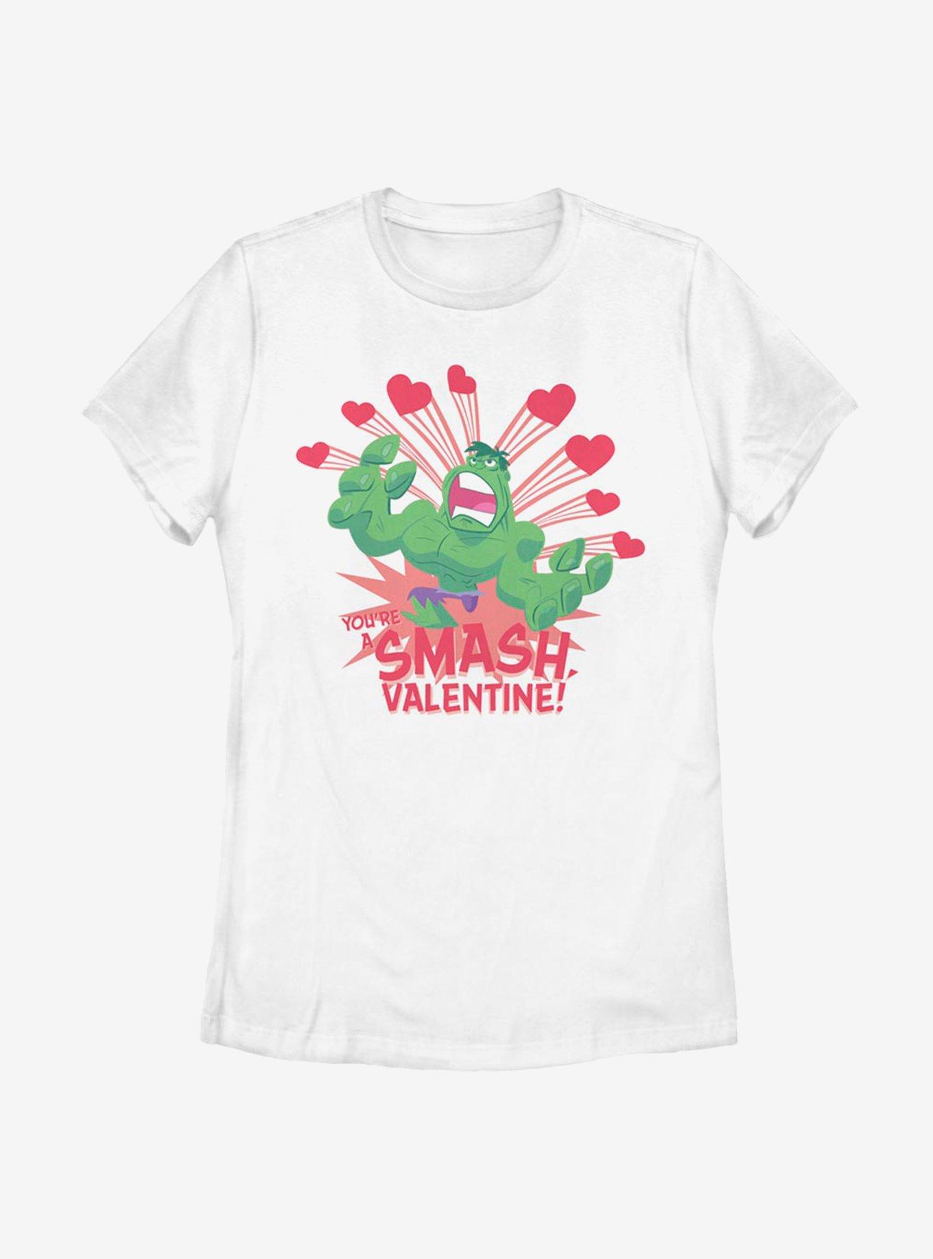 Marvel Hulk Valentine Womens T-Shirt, , hi-res