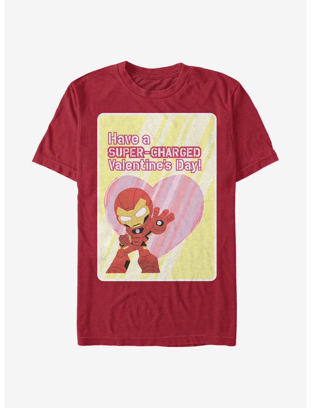 Marvel Iron Man Super Charged T-Shirt, CARDINAL, hi-res