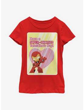 Marvel Iron Man Super Charged Youth Girls T-Shirt, , hi-res