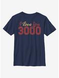 Marvel Avengers Love You 3000 Youth T-Shirt, NAVY, hi-res