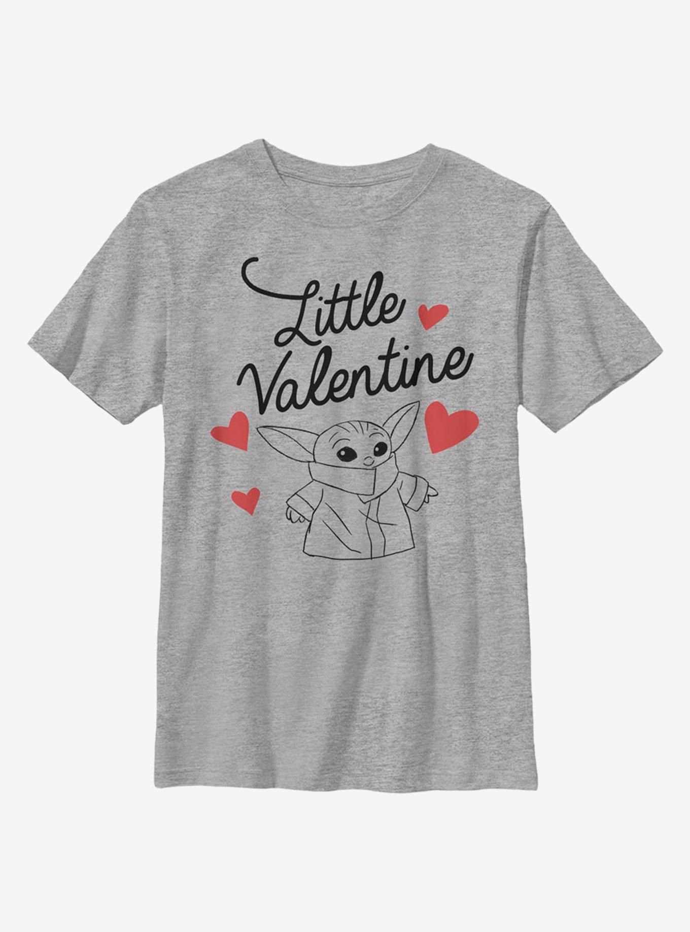 Star Wars The Mandalorian Little Valentine Youth T-Shirt, , hi-res