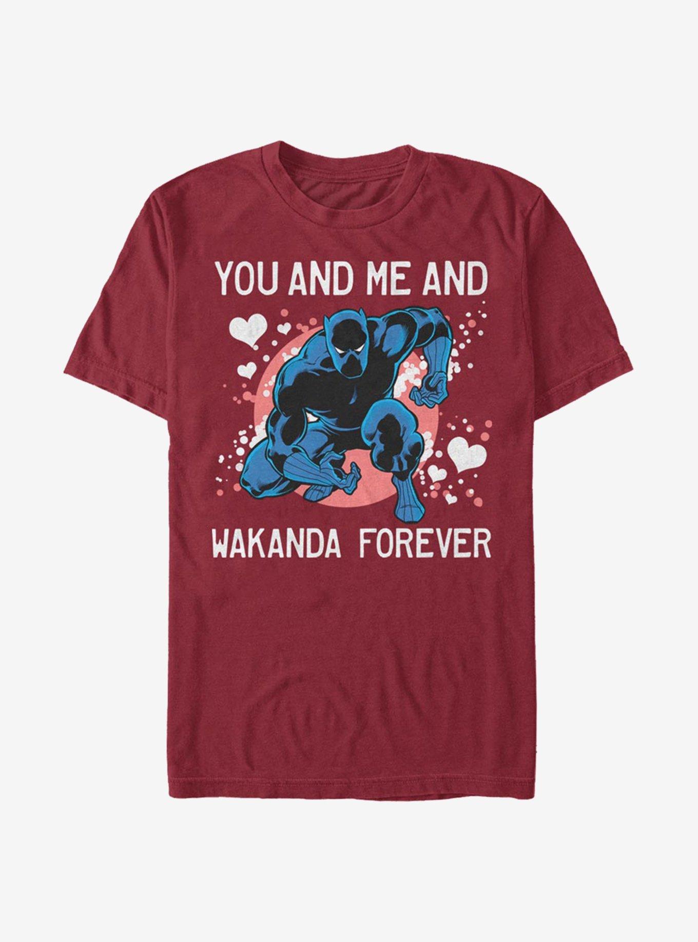 Marvel Black Panther Wakanda Love Forever T-Shirt, , hi-res