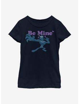 Marvel Black Panther Hearts Youth Girls T-Shirt, NAVY, hi-res