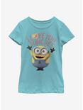 Minions Banana Love Youth Girls T-Shirt, TAHI BLUE, hi-res